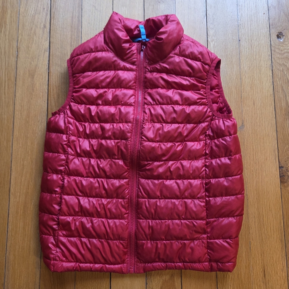 Primary Bright Red‎ Light Weight Puffer Vest Size 12